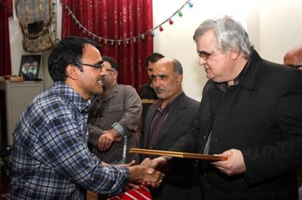 مراسم مربوط به تجلیل از جانبازان دفاع مقدس در شب ولادت حضرت اباالفضل العباس (ع)