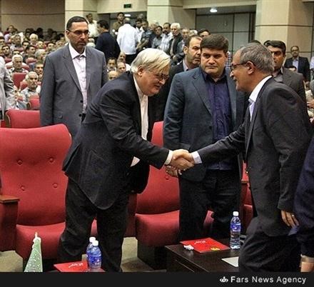 گزارشی مصور از حضور دکتر شعردوست در مراسم تجلیل از پیرغلامان تبریز